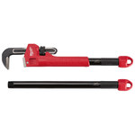 image of Milwaukee 48-22-7314 Pipe Wrench - Steel - 21.8 in
