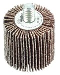 image of Weiler Tiger Flap Wheel 52603 - Aluminum Oxide - 1 in - Medium