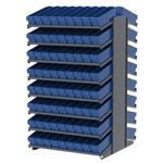 image of Akro-Mils APRD18148 Fixed Rack - Gray - 16 Shelves - APRD18148 BLUE