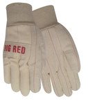 image of Red Steer 27000KS Brown Large Canvas/Flannel Work Gloves - 27000KS-L