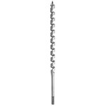 Irwin 13/16 in Power Drill Power Pole Auger Bit - Screw Point - 12 in Flute - 17 in Overall Length - 5/8 in Shank - 46813