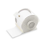 image of Brady 76716 Printer Label Roll - 2.5 in x 50 ft - Polyester - White - B-551