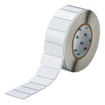 image of Brady THTEP-173-593-.5 Die-Cut Printer Label Roll - 2 in x 1 in - Polyester - White - B-593 - 64423