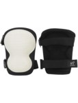 image of Global Glove FrogWear Knee Pads KP411 - Size One Size - Black and White