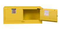 image of Justrite Sure-Grip EX Hazardous Material Storage Cabinet 891320, 12 gal, Steel, Yellow - 11249