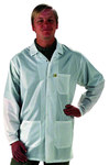 image of Tech Wear LEQ-13-L ESD / Anti-Static Lab Coat - Large - White - TECH WEAR LEQ-13 LARGE