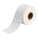 image of Brady Freezerbondz THT-250-492-1.5-SC Die-Cut Printer Label Roll - 1 in x 1/2 in - Polyester - White - B-492 - 81071