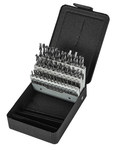 image of Precision Twist Drill C60R41 Stub Length Drill Set 5995608 - Right Hand Cut - Bright Finish - 2.5 in Flute - High-Speed Steel