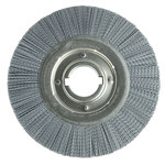 image of Weiler Nylox 83516 Wheel Brush - 10 in Dia - Crimped Nylon Bristle