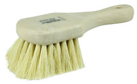 image of Weiler Vortec Pro 252 Utility Scrub Brush - Tampico - 9 in - White - 25262