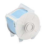 image of Brady 97743 Printer Label Roll - 2.25 in x 100 ft - Polyester - Blue - B-569