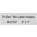 Shipping Supply Tri-Dex Clear Plastic Bins - 3 in x 1 in - SHP-12416