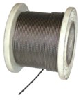 image of Lift-All Steel Aircraft Cable 141000719 - 1/4 in Dia x 1000 ft - Silver