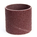 3M 341D Coated Aluminum Oxide Brown Spiral Band - 1 1/2 in Diameter x 1 1/2 in Width - 80 Grit - Medium - Cloth Backing - X Weight - 40196