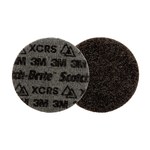 image of 3M Scotch-Brite PN-DH Precision Shaped Ceramic Dark Gray Precision Surface Conditioning Hook & Loop Disc - Extra Coarse - 4-1/2 in Diameter - 89252