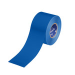image of Brady ToughStripe Max Blue Floor Marking Tape - 4 in Width x 100 ft Length - 0.024 in Thick - 62895