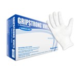 image of Sempermed GripStrong GSVF Clear Large Powder Free Disposable Gloves - Industrial Grade - Smooth Finish - GSVF104