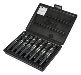 image of Precision Twist Drill 341SDSET in Reduced Shank Drill Set 7233816 - Right Hand Cut - Bright/Steam Tempered Finish - High-Speed Steel