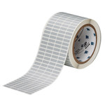 image of Brady THT-14-438-10 Die-Cut Printer Label Roll - 0.65 in x 0.2 in - Polyester - Silver - B-438 - 30178