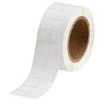 image of Brady THT-140-488-3 Die-Cut Printer Label Roll - 0.75 in x 0.9 in - Polyester - White - B-488 - 62372
