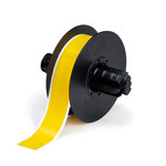 image of Brady B30C-1125-549-YL Printer Label Roll - 1.125 in x 100 ft - Polyester - Yellow - B-549 - 20949