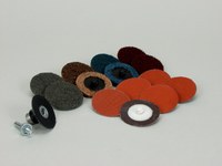image of 3M Roloc Coated Sanding Disc Set - Quick Change Attachment - 2 in Diameter Included - 82899