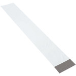 image of White Poly Mailers - 6 in x 39 in - 2.5 Mil Polyethylene Thick - 3722