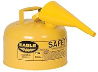 image of Eagle Safety Can UI-25-FSY - Yellow - 00458