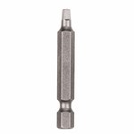 image of Vermont American #2 Square Recess Insert Bits 15077 - 1/4 in Shank - High Speed Steel - 1.3125 in Length - 50771