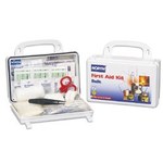 image of North First Aid Kit - Bulk - 5 in Width - 8 in Length - 2.63 in Height - Metal Case Construction - 019701-0001L