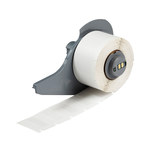 image of Brady M710 M7-96-427-2S Self-Laminating Wire & Cable Labels - 0.5 in x 0.75 in - Vinyl - White, Clear - B-427 - 60512