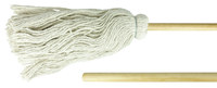 image of Weiler Cotton Wet Mop - Tie On Connection - #16 Head Length - 75109