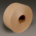 image of 3M 6144 Kraft Water Activated Tape - 70 mm Width x 450 ft Length - 4.9 mil Thick - 97700