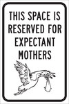 image of Brady B-959 Aluminum Rectangle White Parking Restriction, Permission & Information Sign - 12 in Width x 18 in Height - Reflective - 115419