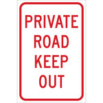 image of Brady B-959 Aluminum Rectangle White Stop Signs, Traffic Control Signs & Banners Sign - 115551