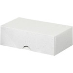image of White Stationery Folding Cartons - 3.5 in x 6 in x 2 in - 3182