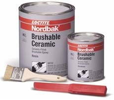 Devcon Brushable Ceramic, 2 lb, Red, 1/EA