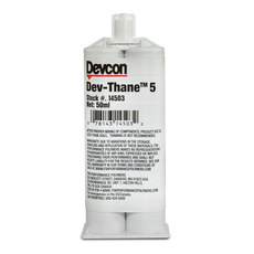 Devcon Dev-Thane 5 Two-Part Gray Urethane Adhesive, Liquid 50 ml