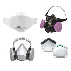 Disposable Respirators & Dust Masks - In Stock - R.S. Hughes