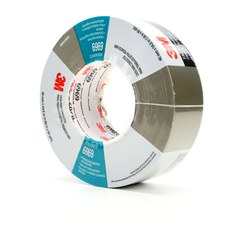 3M™ Extra Heavy Duty Duct Tape, 6969, silver, 2.8 in x 60 yd (72 mm x 55  m), bulk
