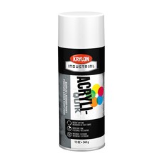 Krylon Primer Five Ball Industrial Spray Paint, Black - 6 count, 12 fl oz each