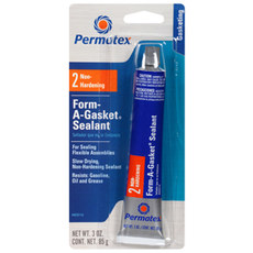 Permatex Form-A-Gasket 2C Gasket Sealant 80011, 11 oz Tube, Black