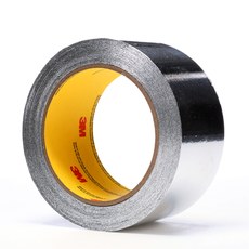 3M 425 Aluminium Metallic Tape - Grey - 19 mm x 55 m x 0.12 mm - Per box of  48 rolls
