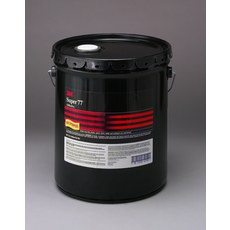 3M Super 77 Multipurpose Spray Adhesive 43813, 52 gal Drum, Clear