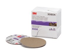 3m 3M-30808 6" Trizact Hookit Foam Disc Kit 5 2 Discs/kit 3000 & 8000 