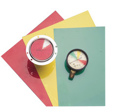 Brady 30699 Gauge Marking Label, 9 in x 10 in, Polyester, Yellow, B-997 | RSHughes.com