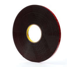  3M VHB Tape 5952 Double-Sided Acrylic Foam Tape - Heavy Duty,  Industrial Mounting Tape - 1/2 inch width x 36 yards length, 45 mil thick,  4 rolls/case - Black : Industrial & Scientific