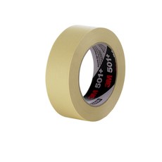 3M Scotch 232 High Performance Tan Masking Tape, 6 mm (1/4 in) Width x 55 m  Length