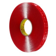 3M 4910 Clear VHB Tape, 3/4 in Width x 36 yd Length, 40 mil Thick