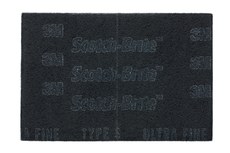 3M Scotch-Brite 7446 Blending Hand Pad 65056, Silicon Carbide, Medium, 9 in  x 6 in